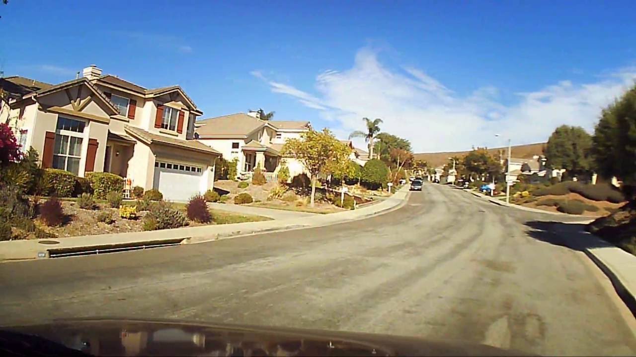 Driving in Simi Valley CA. Stunning Views!!