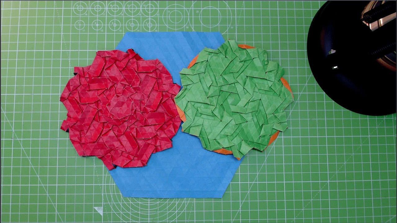 Cyclone – A Moderate 2D Origami Tessellation tutorial.