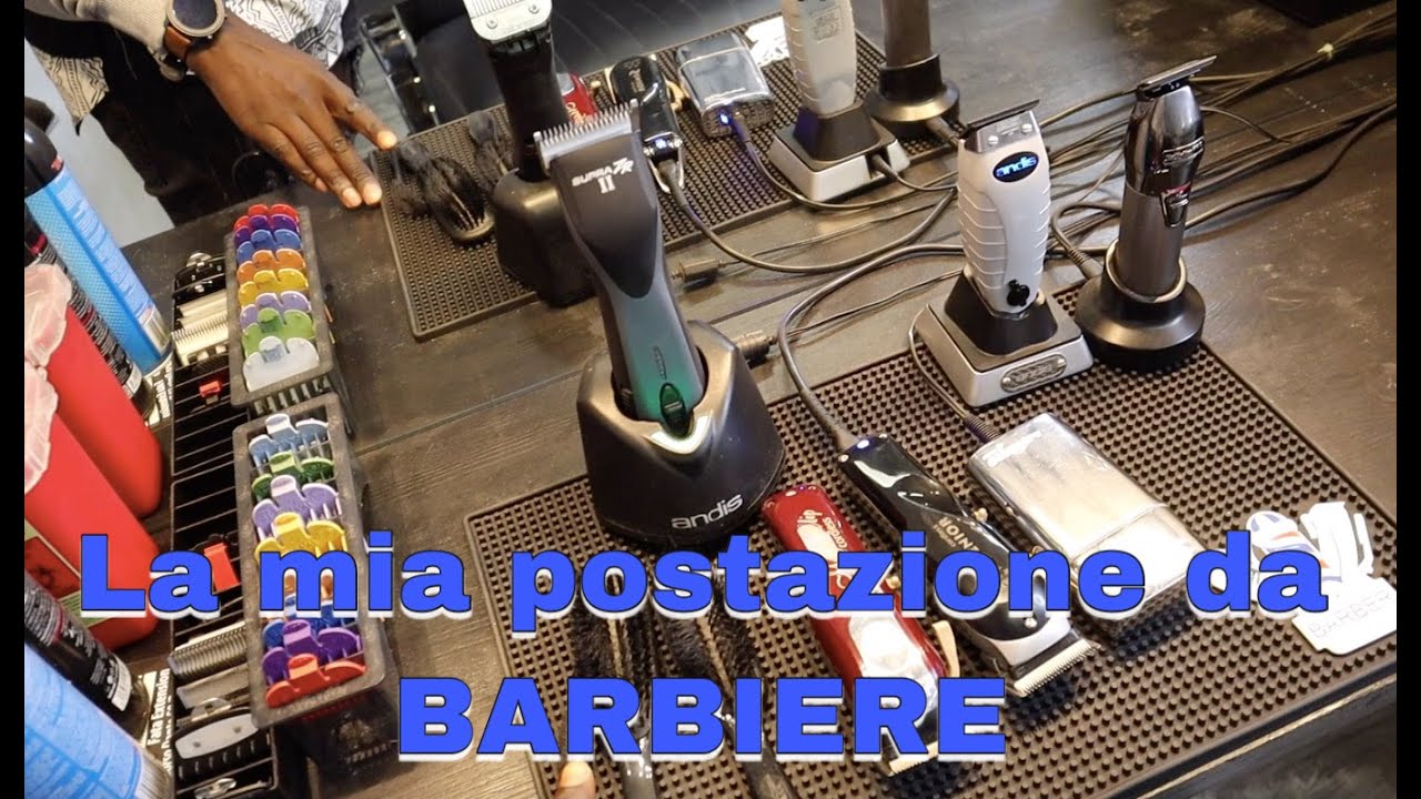La mia postazione e il mio kit professionale da BARBIERE (Billy's world ep4 vlog)
