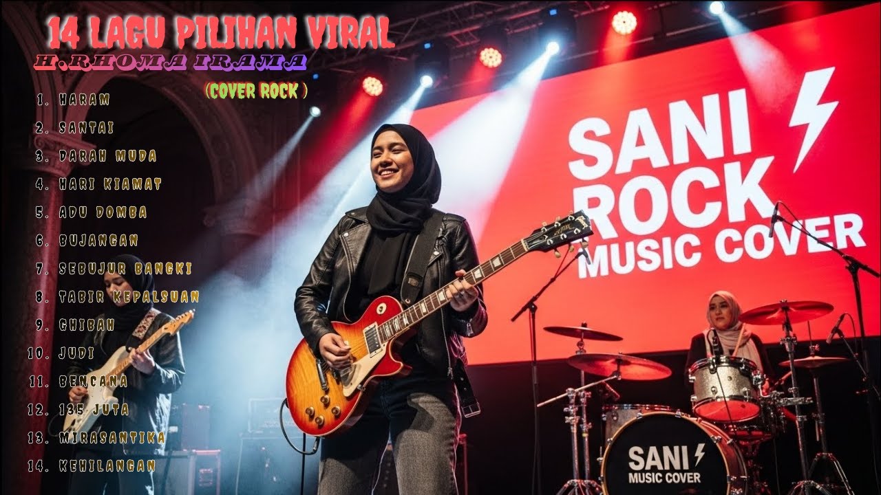 14 Lagu Pilihan VIRAL Rhoma Irama | Cover Rock Paling Viral – SANI Rock Music Cover