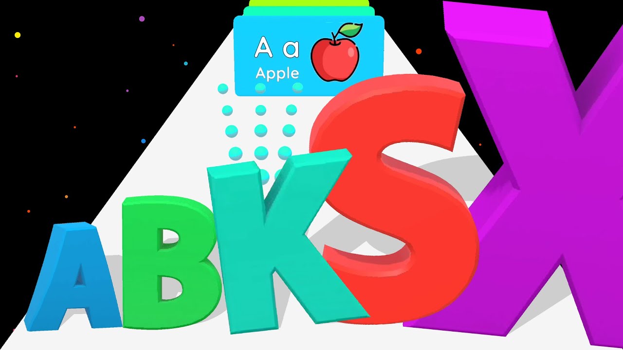 ALPHA SHOOTER 3D - ASMR Gameplay (Level Up Alphabet Merge Run)