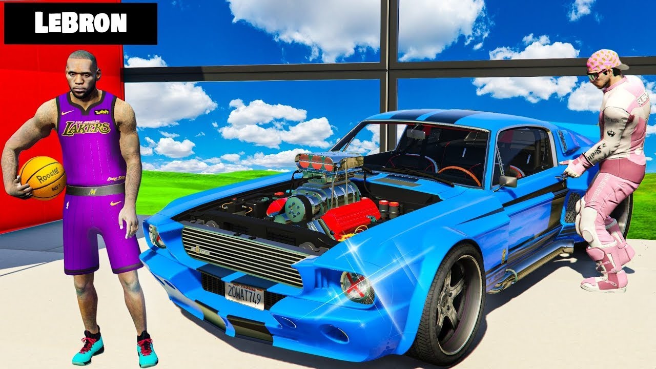 Stealing Every Car from LeBron in GTA 5 RP