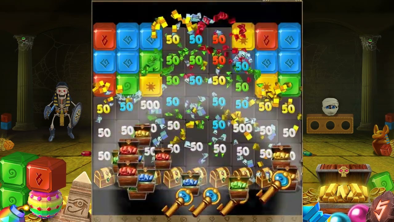 Treasure Block Temple: Jewel Ancient Myth Cubes - 12 seconds 3