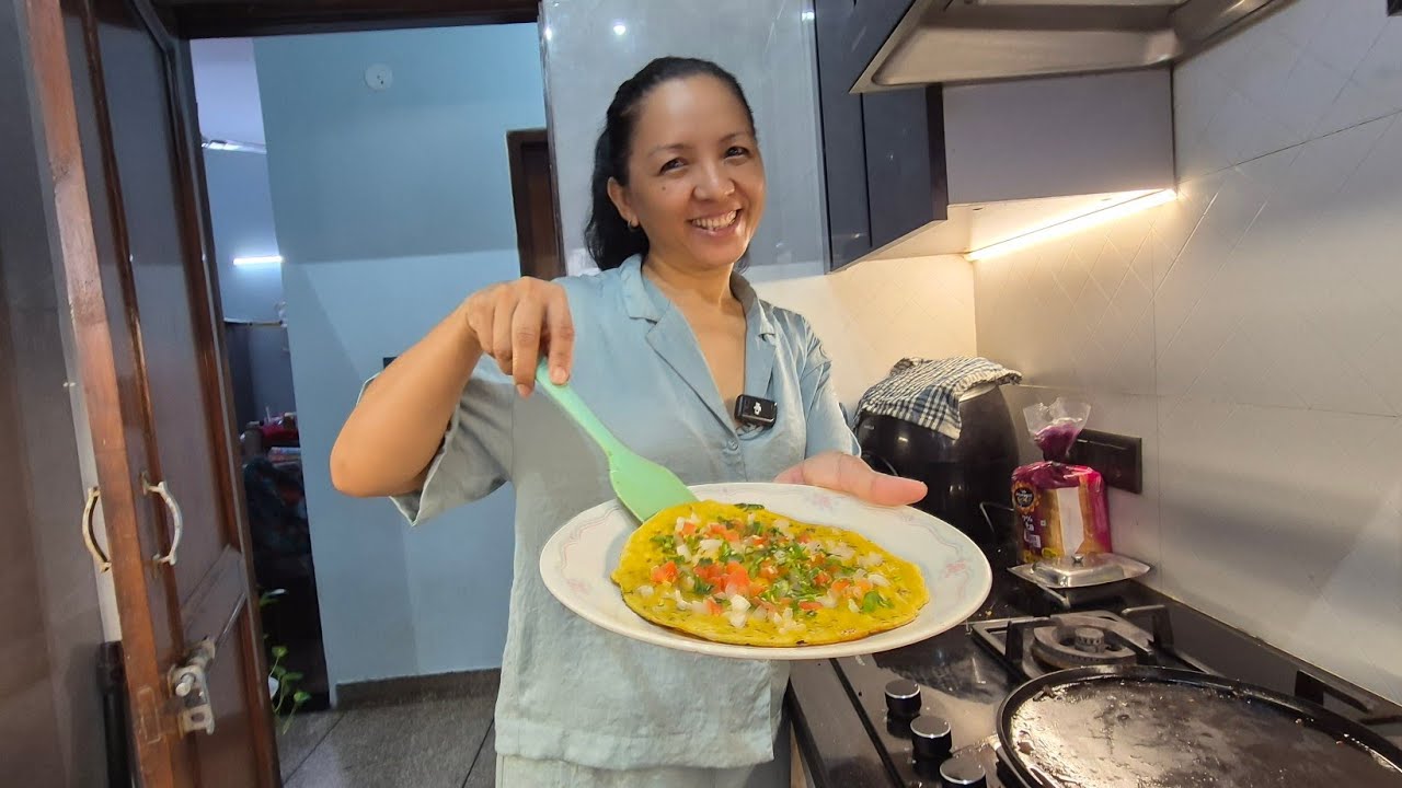 Anish's Ultimate Breakfast Favorite: Quick & Tasty Cheela Recipe Vlog!
