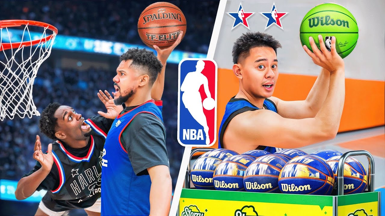 Recreating NBA All Star Basketball Challenges!