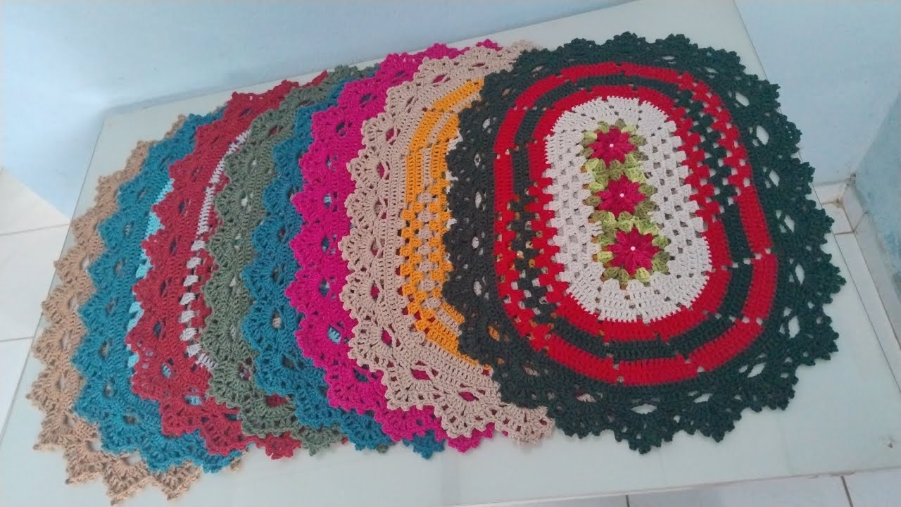 PRODUÇÃO DE TAPETES AVULSOS MODELO JAQUE 😍😍@atelielorencroche #vlogdeproducao #encomenda 