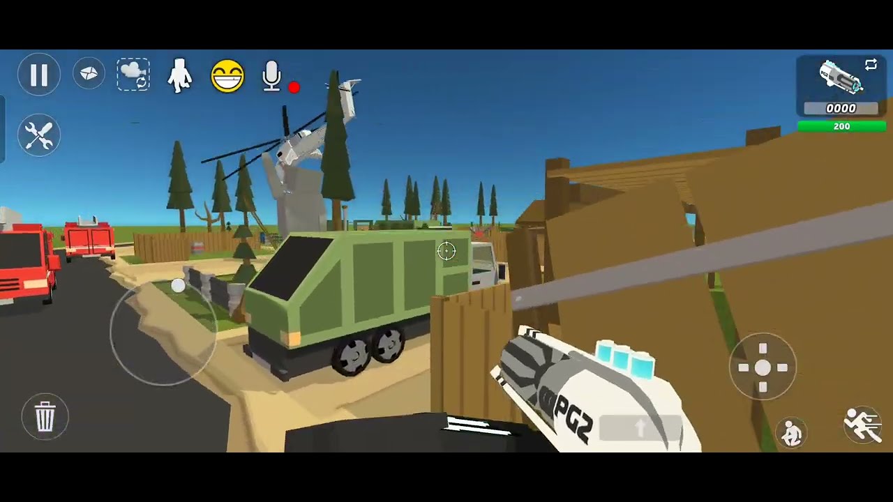 Simple Sandbox 2 Episodul 3 | Distrugem construcțiile altor player (de fun)