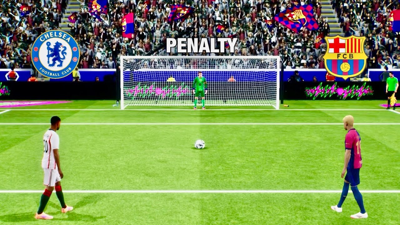 FC Barcelona vs Chelsea Full Penalty Shootout | CHE vs FCB | eFootball