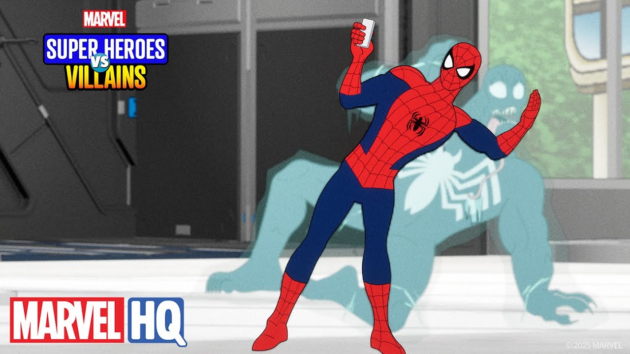 POV: Venom Sets a Trap for Spider-Man 🤫🕷️⚫ | Spider-Man vs. Venom | @Marvel HQ
