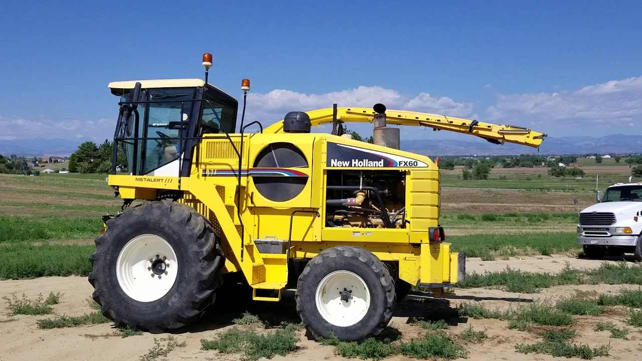 25 - New Holland FX60 Forage Harvester | Colorado Dairy Liquidation Auction For Sale At Auction!