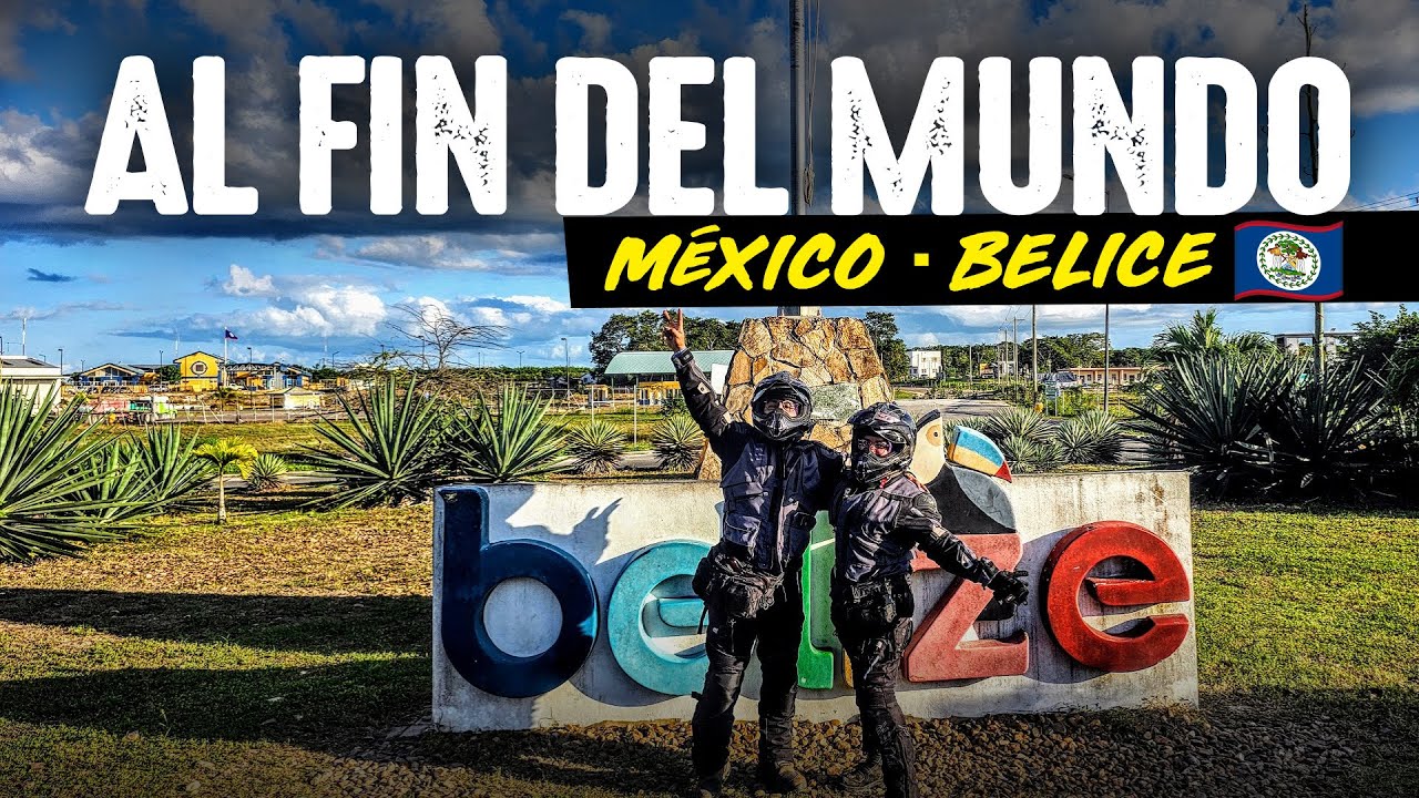 Abandono MÉXICO y cruzo mi PRIMERA FRONTERA: BELICE 🇧🇿 | T10/E4 | América en MOTO 🌎