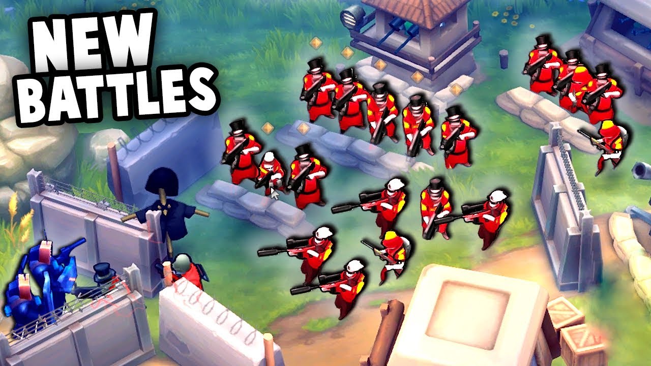 Epic NEW BATTLES!  Guns Up! is BACK!  (Guns Up Multiplayer Gameplay)