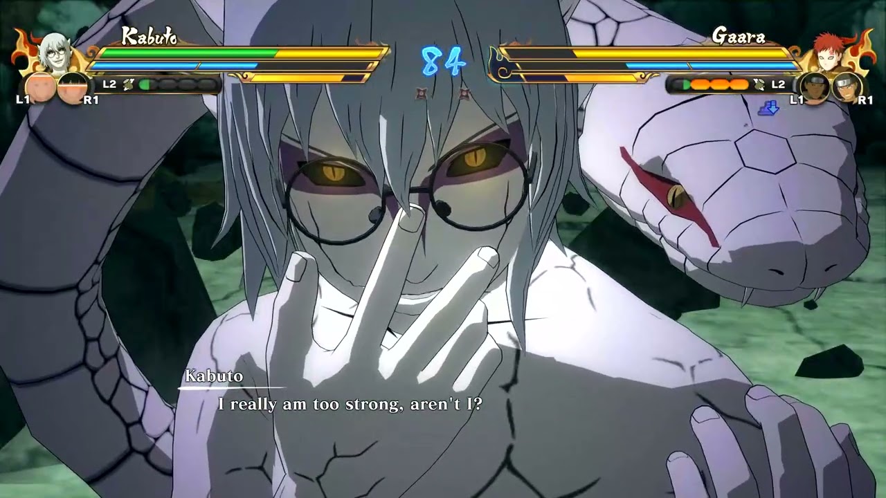 Team Kabuto vs Team Gaara