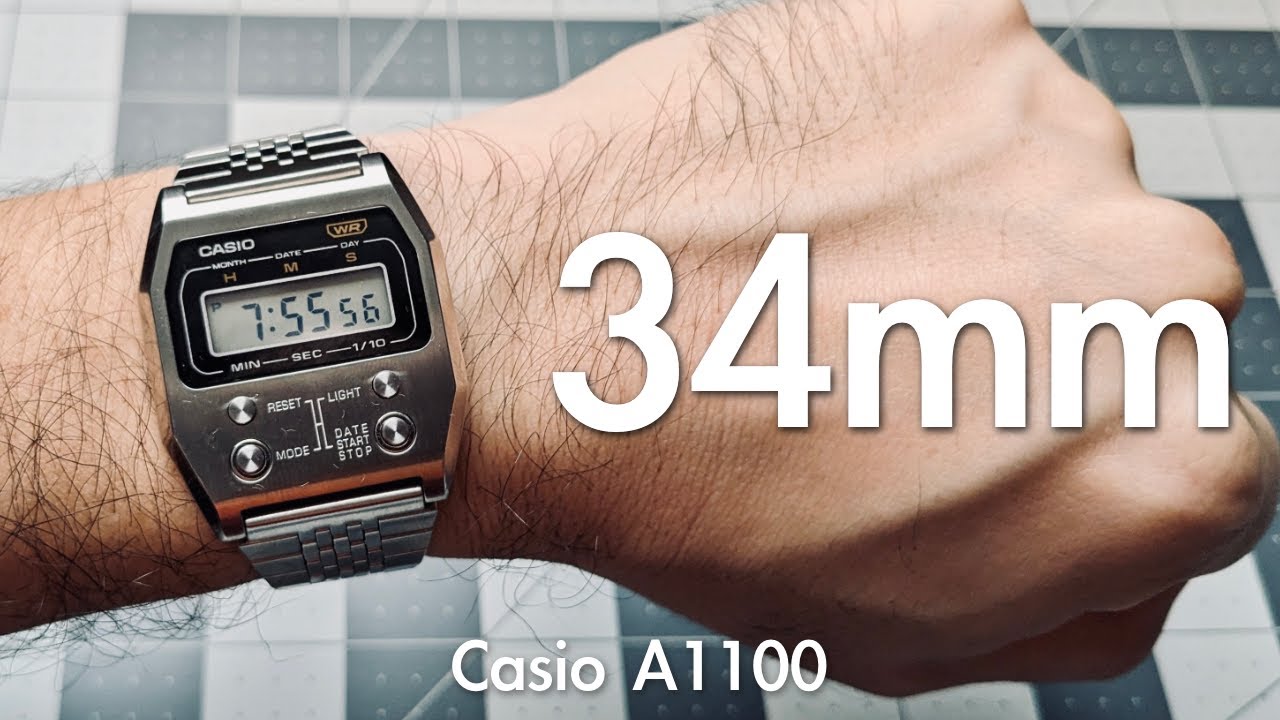 Looking for a Steel Digital Casio? (Casio A1100 Review)