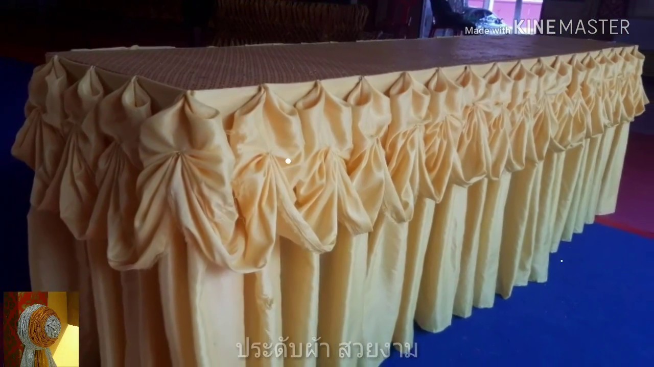 สอนประดับผ้าโต๊ะ นำไปสร้างอาชีพเสริม