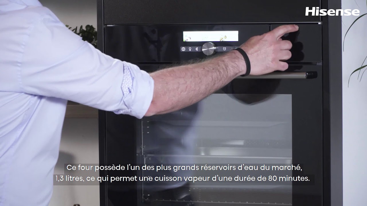 Découvrez la fonction vapeur des fours Hisense