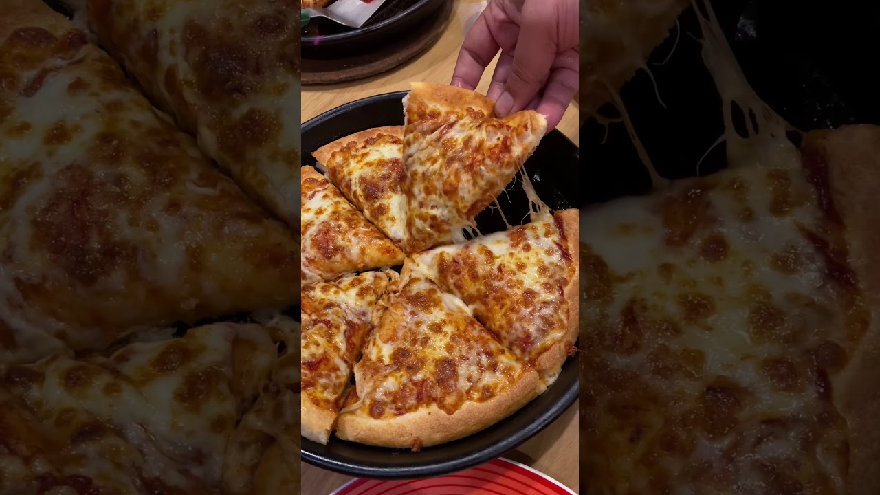 Double Cheese Pizza 🍕 #PizzaHut