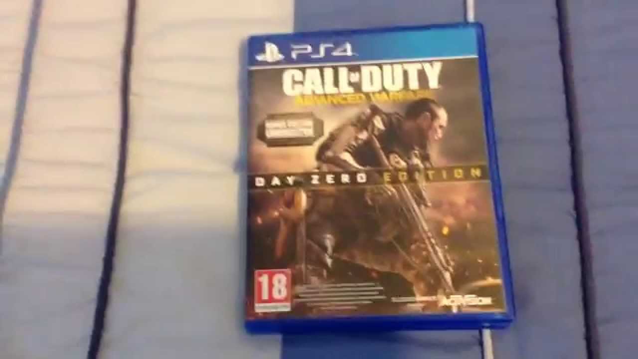 Call Of Duty Advanced Warfare Day Zero Edition Unboxing PS4