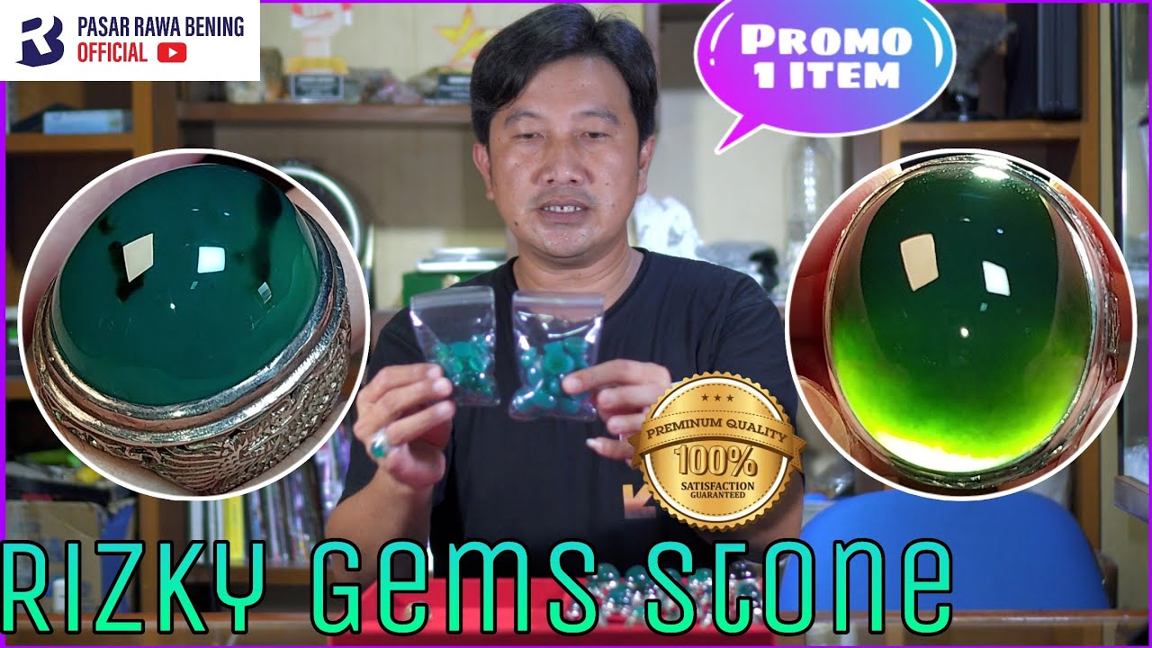 BEGINI TERNYATA BACAN KUALITAS EXPORT ❗ 1 Pcs Bacan Super Promo ( Gunadi Rizky Gems Stones )