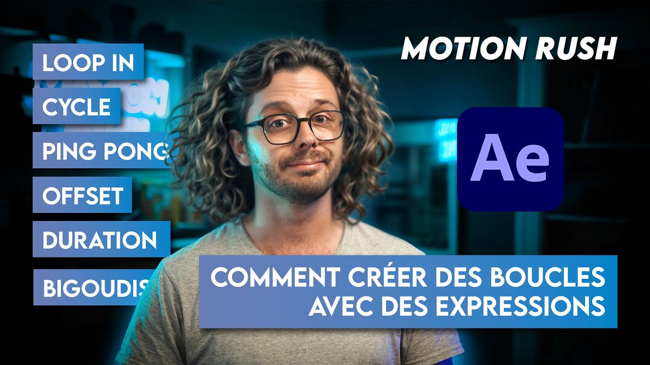 Savoir utiliser LoopIn et LoopOut dans After Effects // [MotionRush Ep 17]