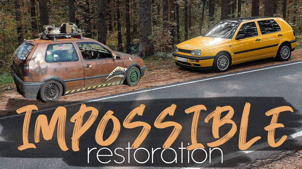 This golf 3 is hopeless! 2018 #restoration #car