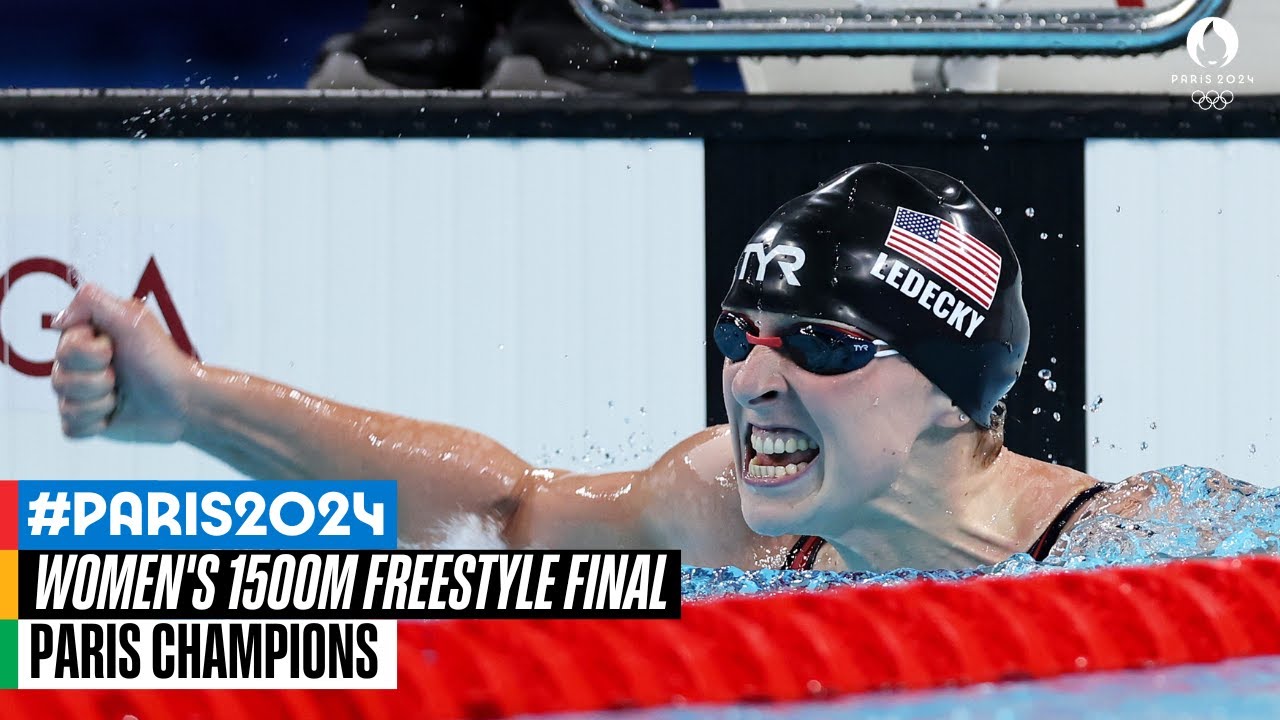 Women's 1500m freestyle Final 🏊‍♀️ | Paris Champions