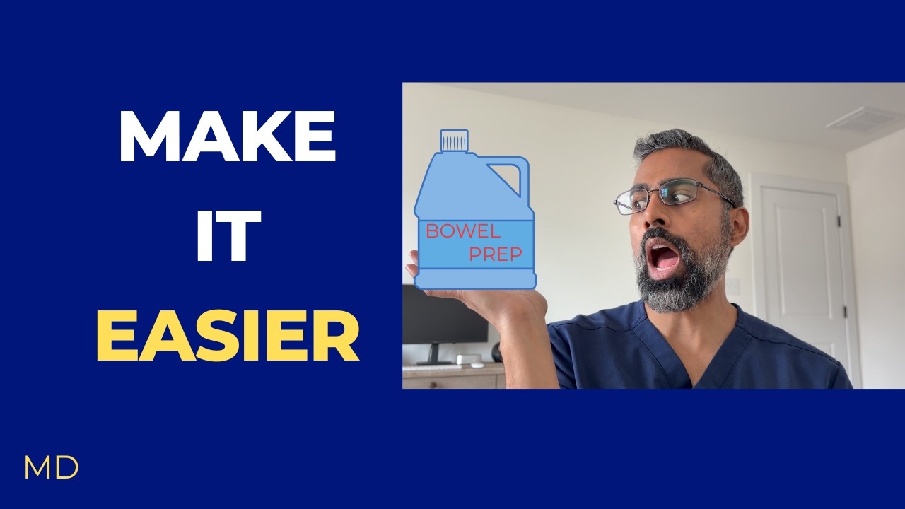 Colonoscopy Prep: How to Make It WAY Easier (GI Doctor Explains)
