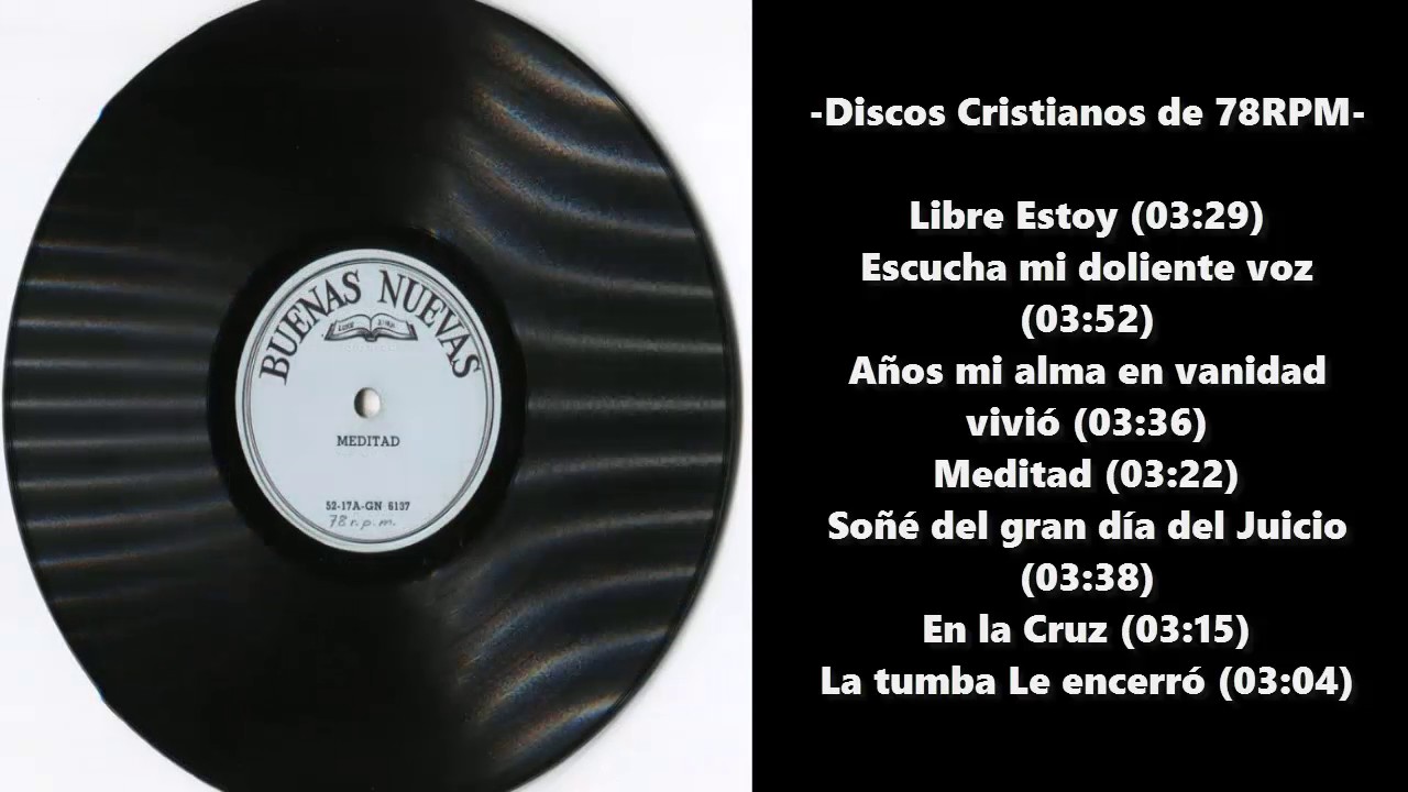 Buenas Nevas - 7 Himnos Cristianos en  Discos De 78Rpm