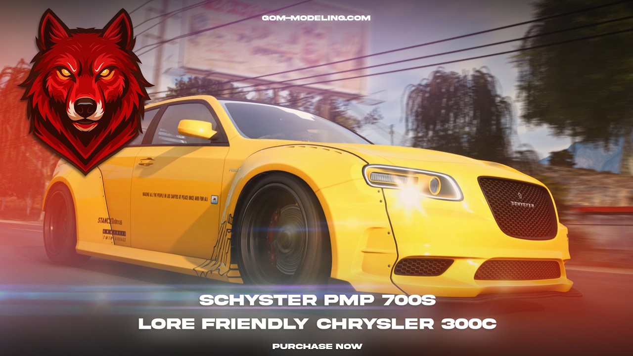 Lore-Friendly FiveM Chrysler 300 Pack - PMP 700S - Showcase - GTA 5 FiveM | gom-modeling.com