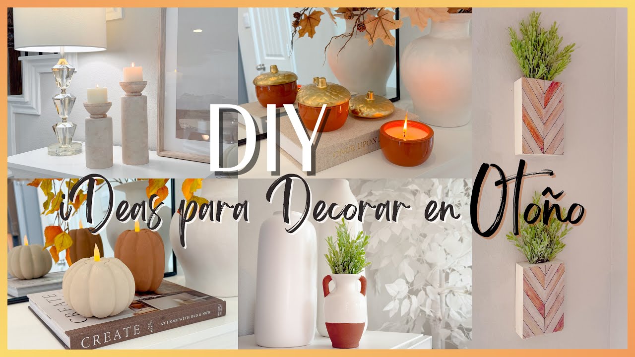 NUEVAS iDEAS para Decorar en OTOÑO 2025 / Fall Decor ideas