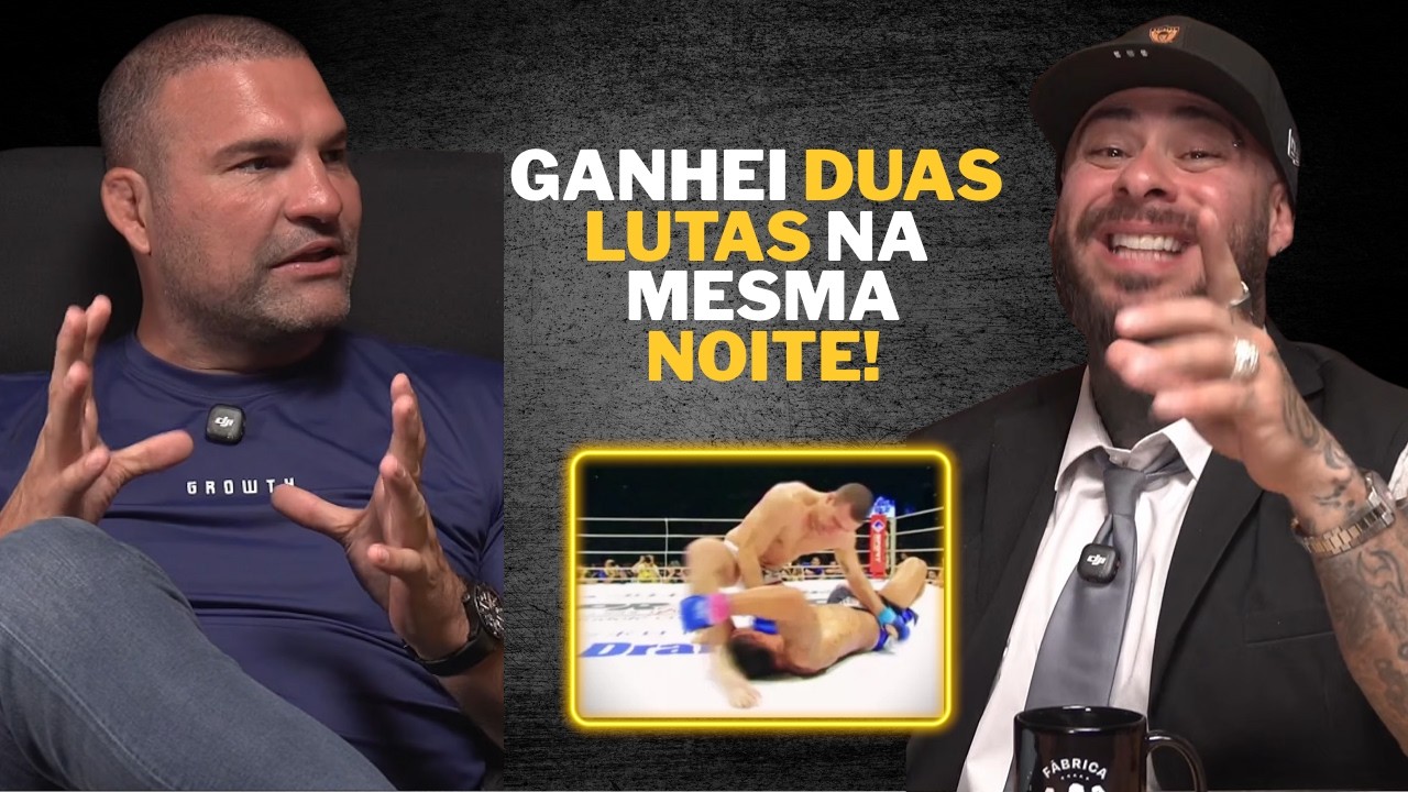 Ganhei do OVEREEM e do ARONA na mesma noite!