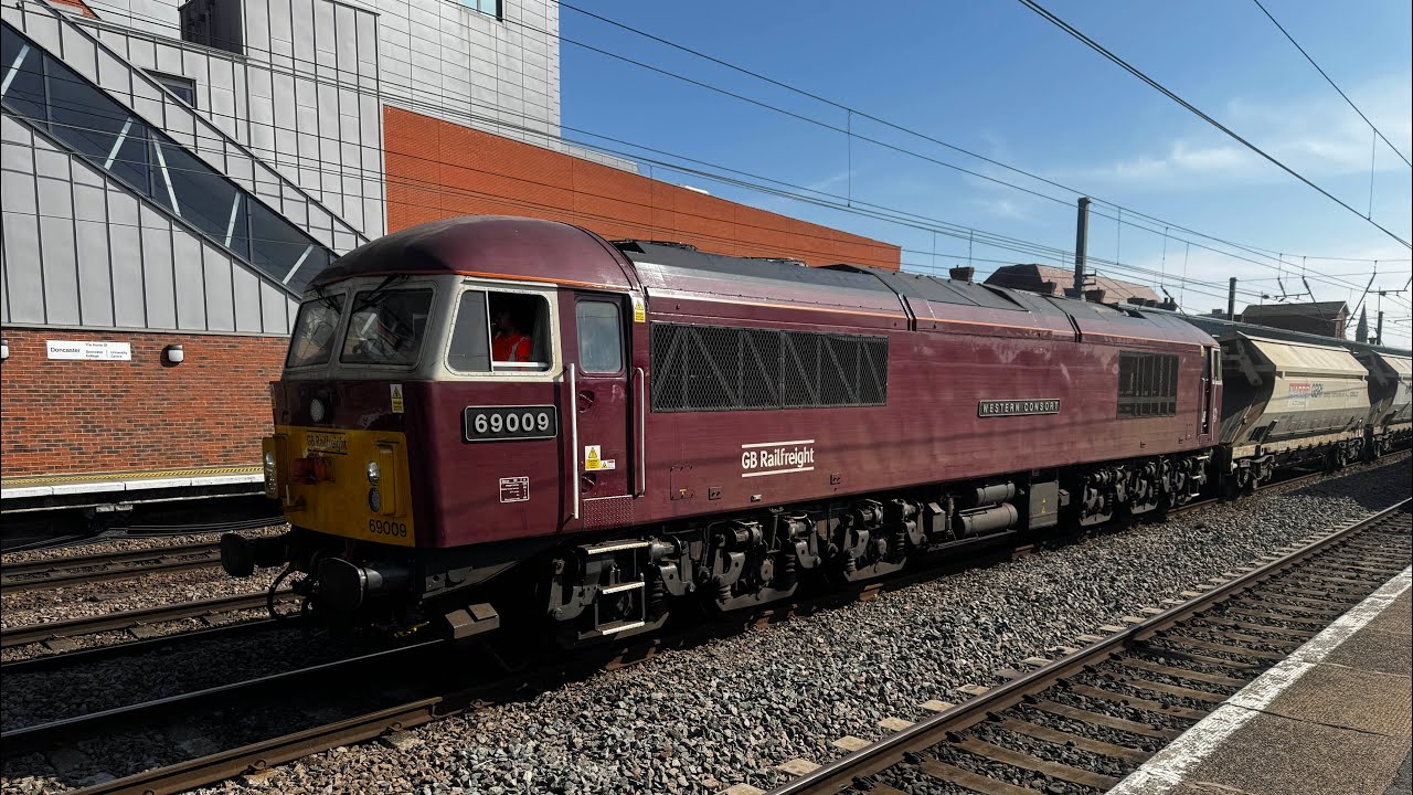 Train Spotting at Doncaster Station 4/4/2025