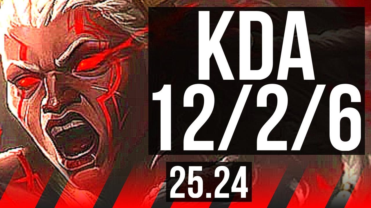 AMBESSA vs NASUS (TOP) | 12/2/6 | KR Master | 25.24