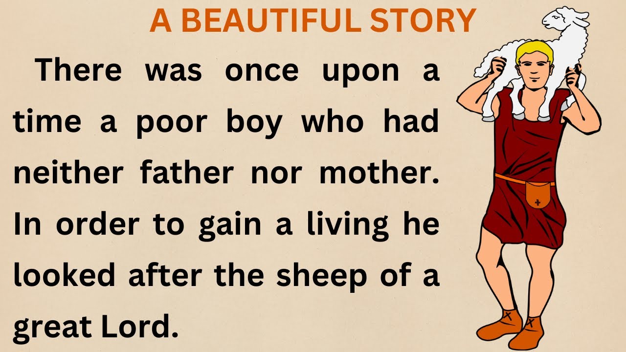 Learn English Through Stories 🔥| The Giants and the Herd-Boy | Learn English Through English Stories