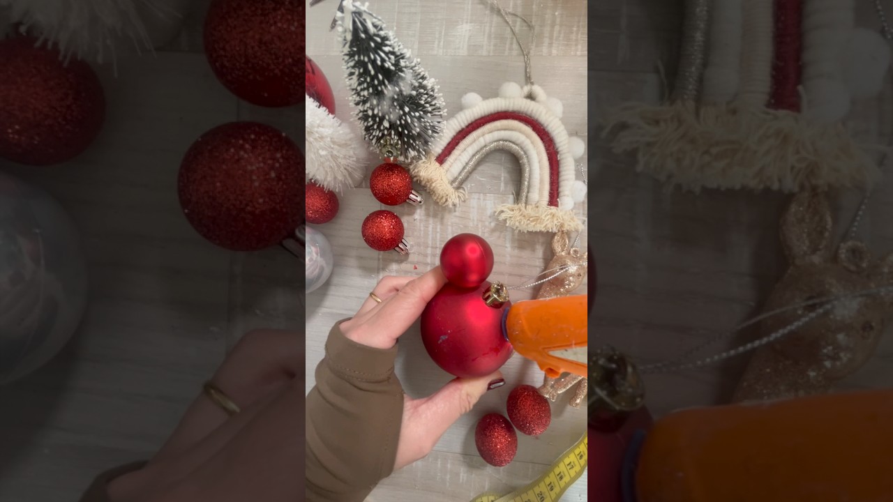 INCROYABLE 🤯 JE TRANSFORME DE VIELLES BOULES DE NO&Euml;L - DIY DECO CHRISTMAS DECOR