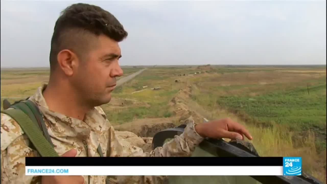Irak : les forces de l''armée irakienne et les peshmerga à l''assaut d''Hawija