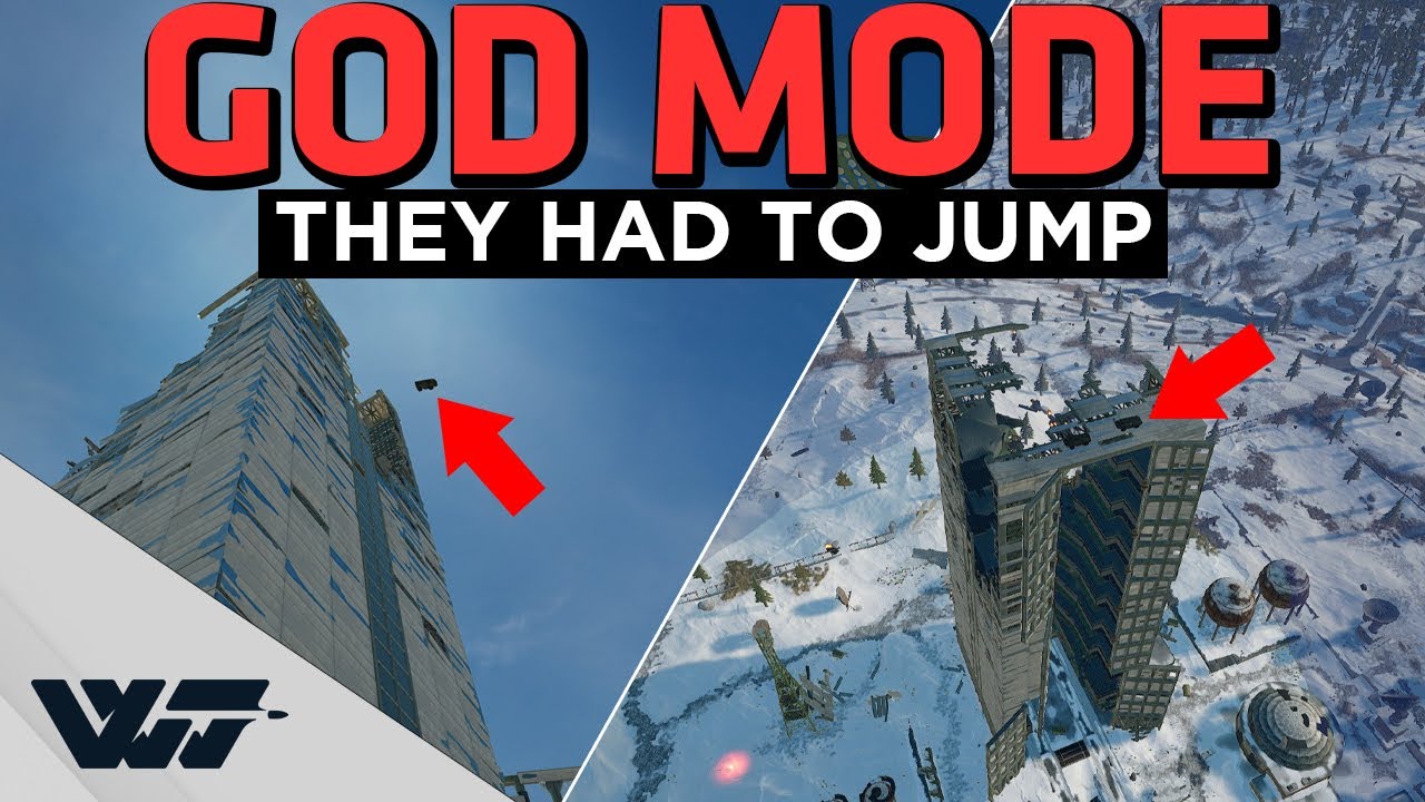 GOD MODE - The most UNPREDICTABLE game of Battle Royale you can play - PUBG