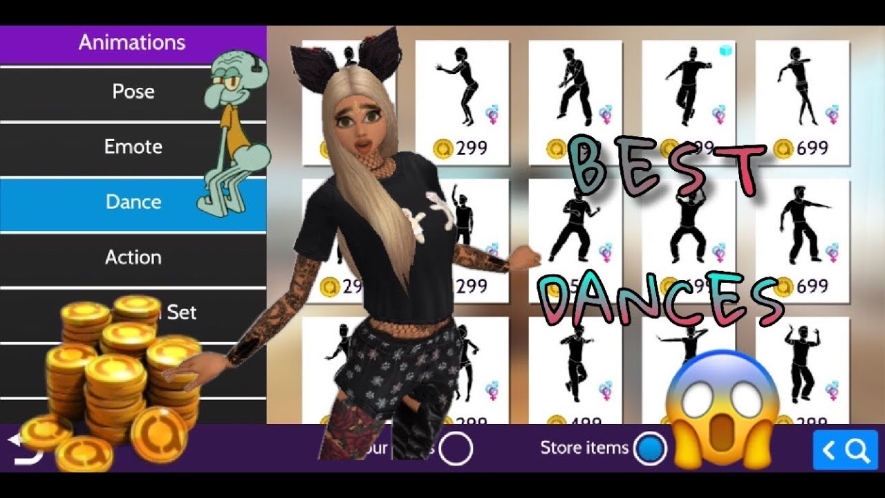 BEST DANCES ON AVAKIN LIFE //⤴️VOL 2