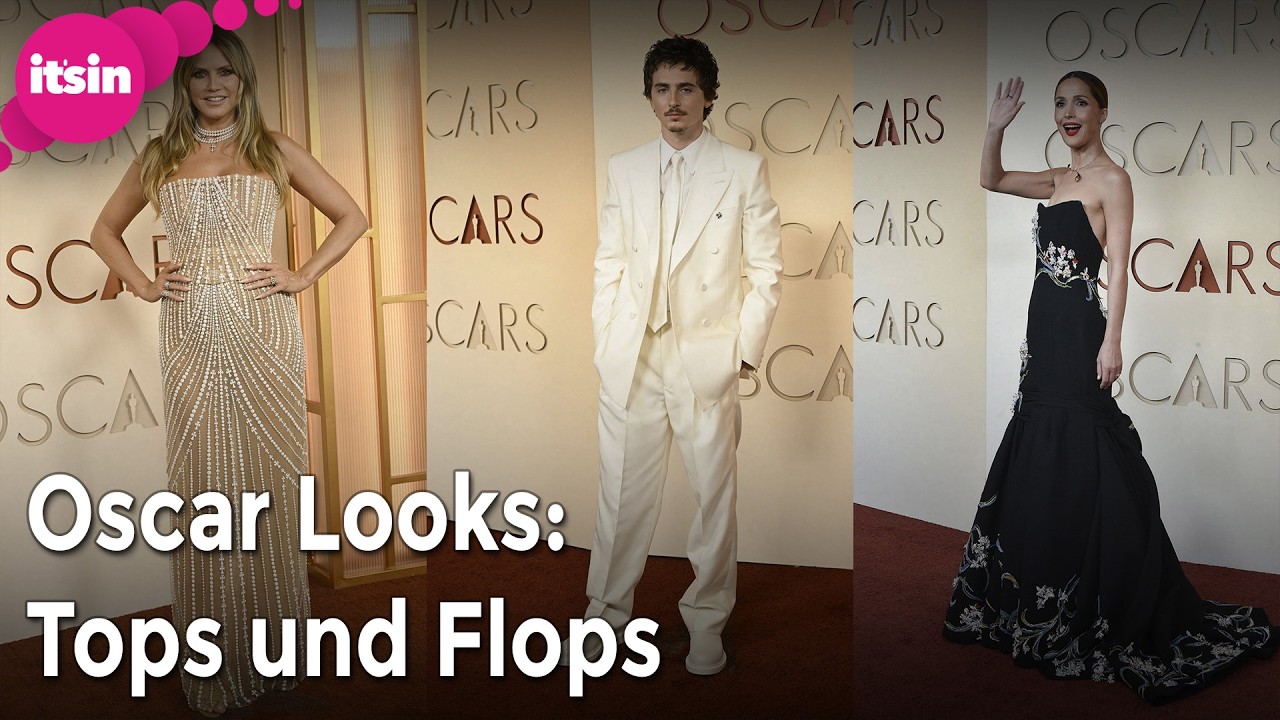 Oscars 2026 Looks: Die Tops und Flops vom roten Teppich  • it's in
