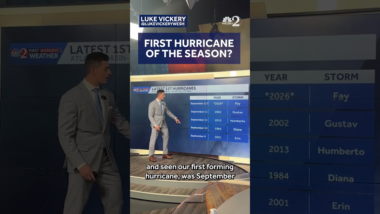 Tropical Storm Fay could become the first hurricane of the 2026 Atlantic season