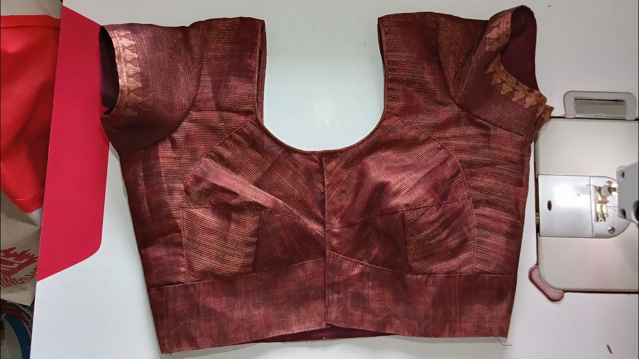 AV Pandit Boutique  is live||34 size katori blouse ki stitching