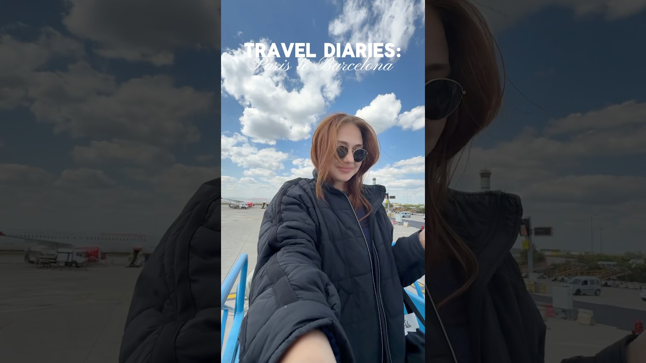 Vueling flight review from paris to barcelona✈️ #budgetairlines