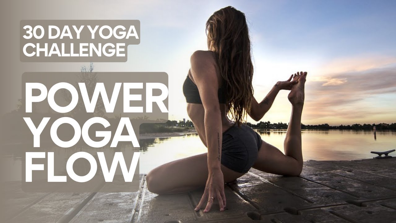 28/30 | 20 MIN Power Yoga Flow w/ Alba Avella | #yogachallenge #30daychallenge