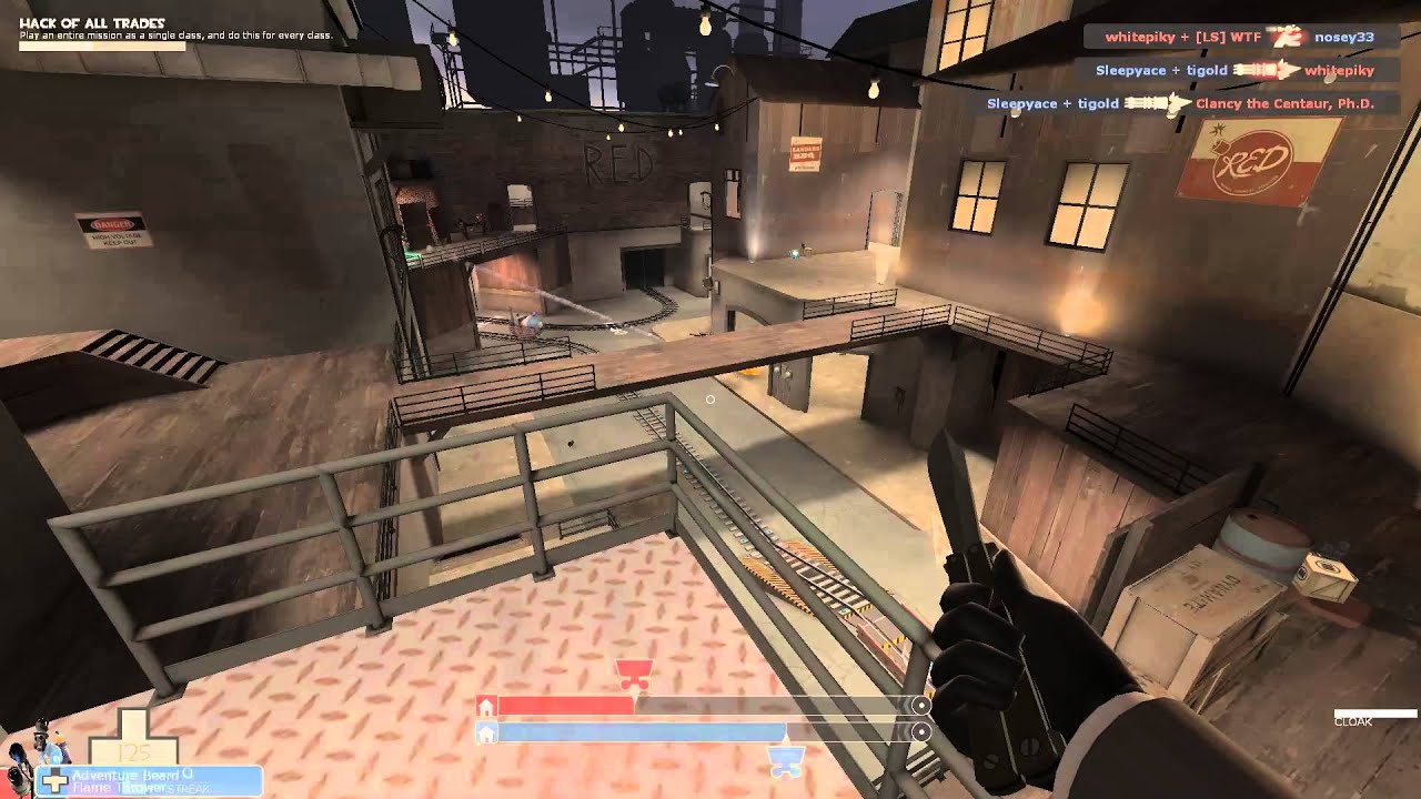 Payload Race Fun (TF2 Pipeline Multi-Class Full Gameplay)