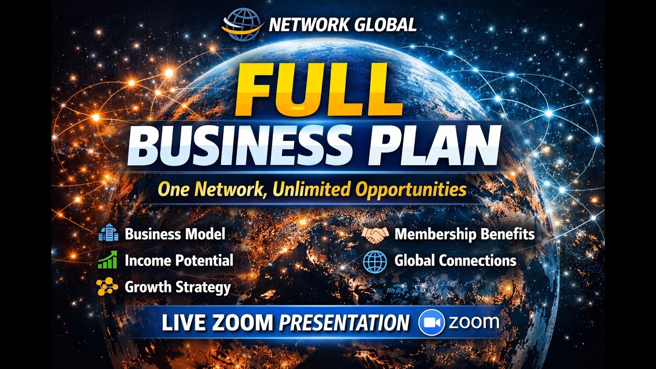 Network Global | Full Business Plan & Income Model | Official Zoom Meet #crowdfunding #ytshorts