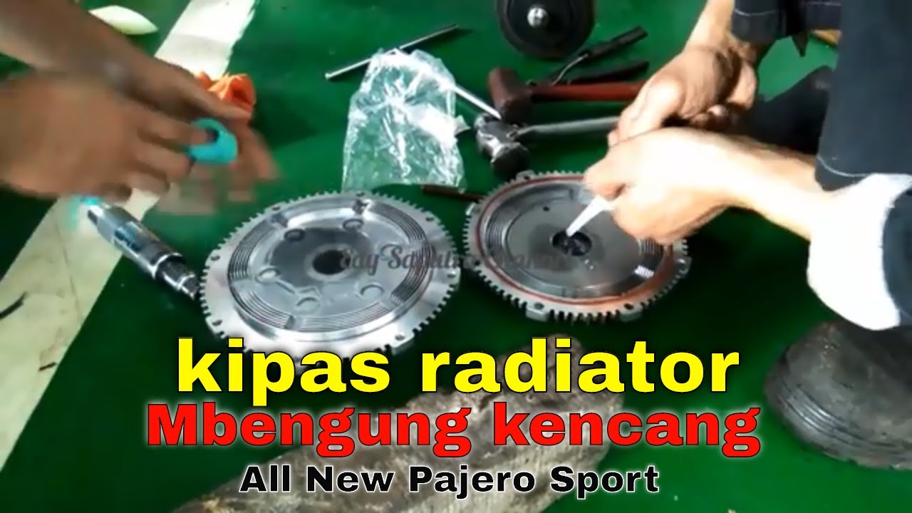 Tambah silikon di kipas radiator All New Pajero Sport I Suara Mbengung