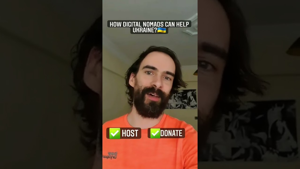 How can digital nomads help Ukraine? 