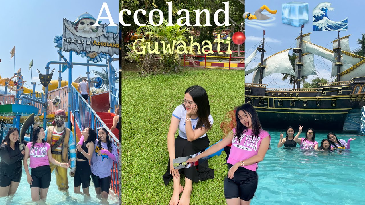 We went to Accoland Guwahati📍🌊🏊//Botanical Garden🍃❤️#accoland #guwahati #amusementpark
