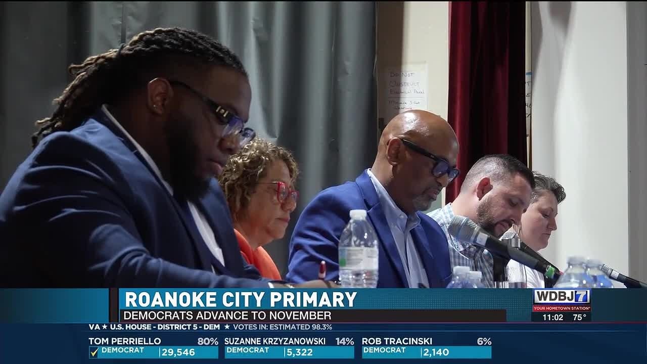 Low Turnout Defines Roanoke City Council Democratic Primary as Three Candidates Advance