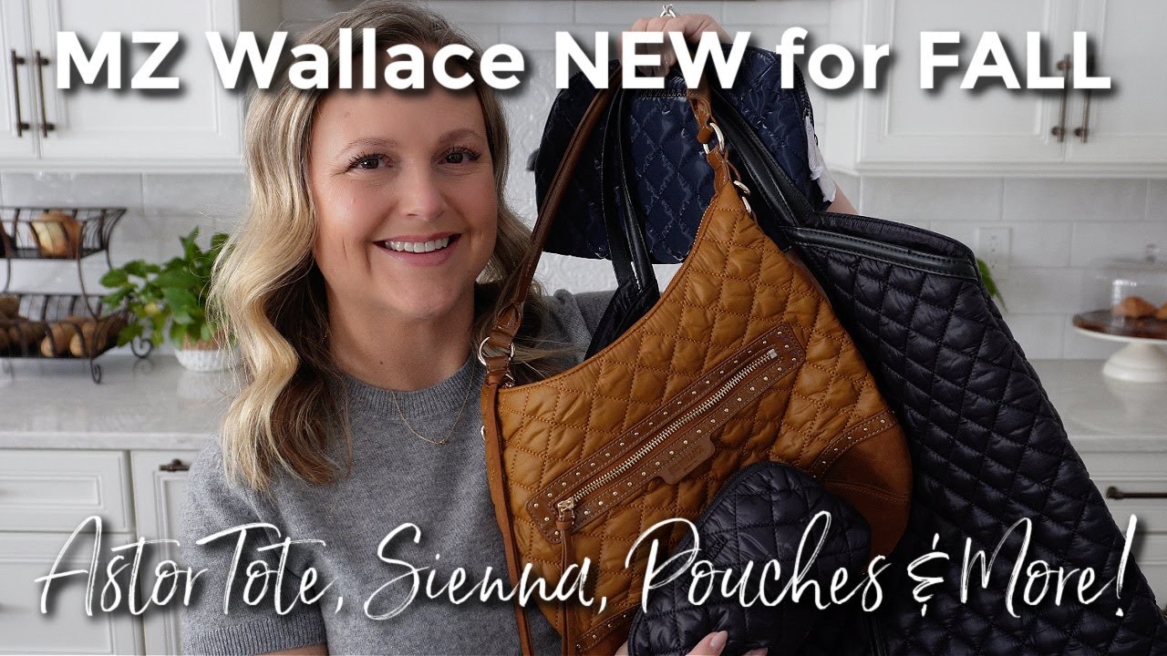 MZ WALLACE | New for Fall!  Astor Tote, Sienna, Pouches & More! | GatorMOM